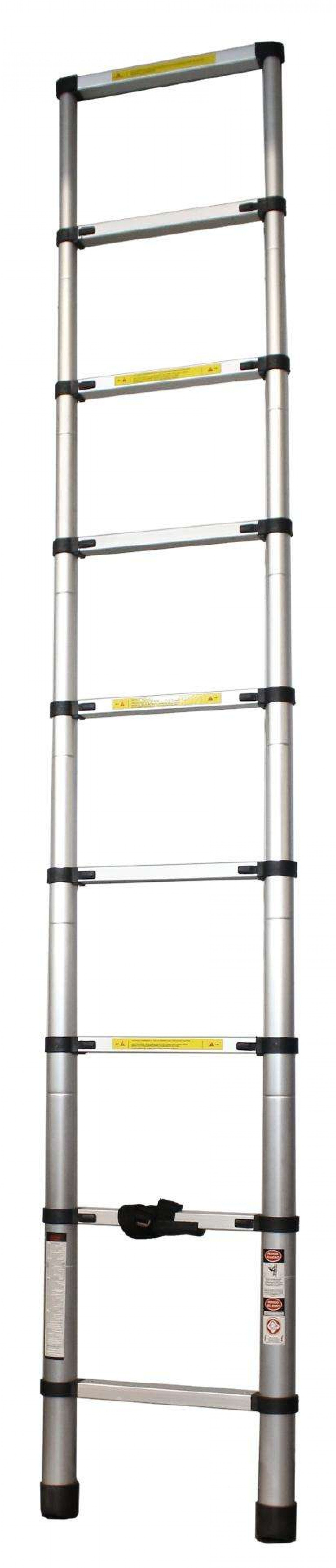 Escada Alumínio Extensível, 2.6m, 8D refª 10093 MADER