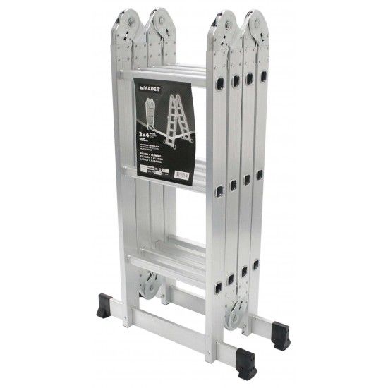 Escada-Mhw-Multi Articulada 3x4 refª 10085 MADER Escada-Mhw-Multi Articulada 3x4 refª 10085 MADER