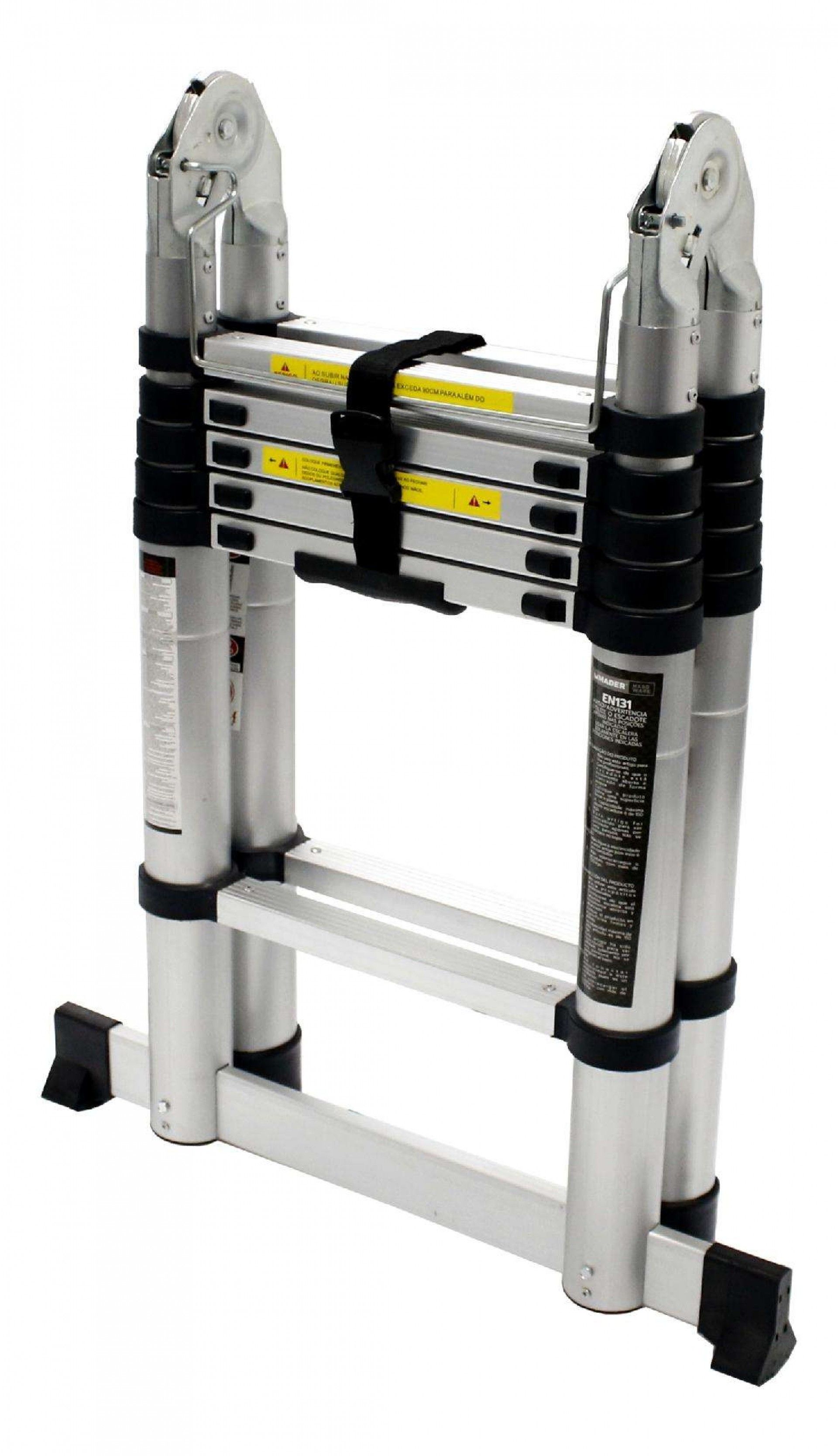 Escada Articulada, Alumínio, 6+6D, 3.8m refª 10058 MADER