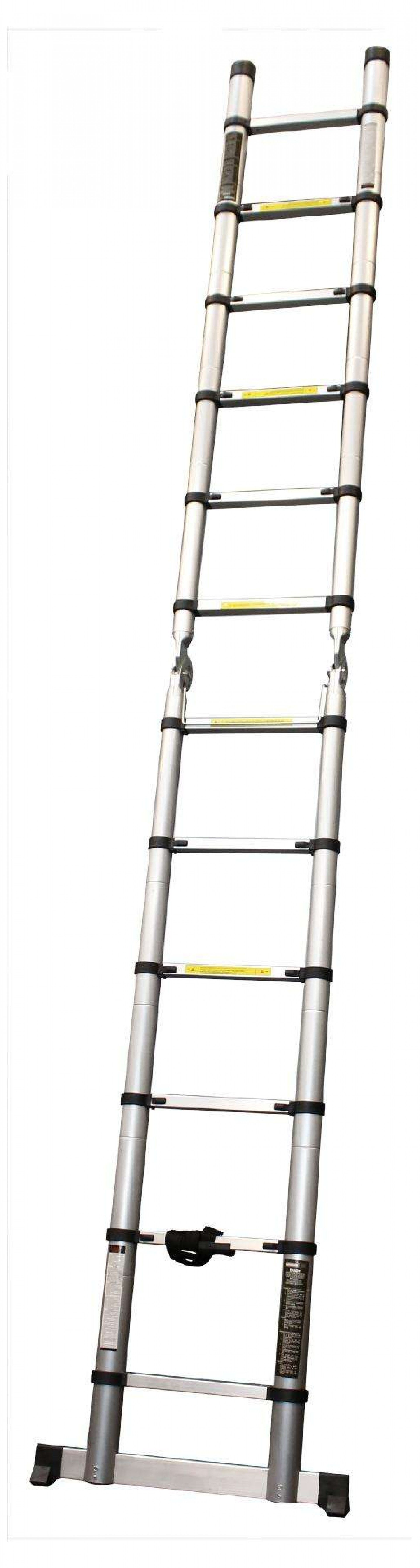 Escada Articulada, Alumínio, 6+6D, 3.8m refª 10058 MADER