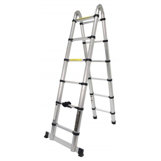Escada Articulada, Alumnio, 6+6D, 3.8m ref 10058 MADER