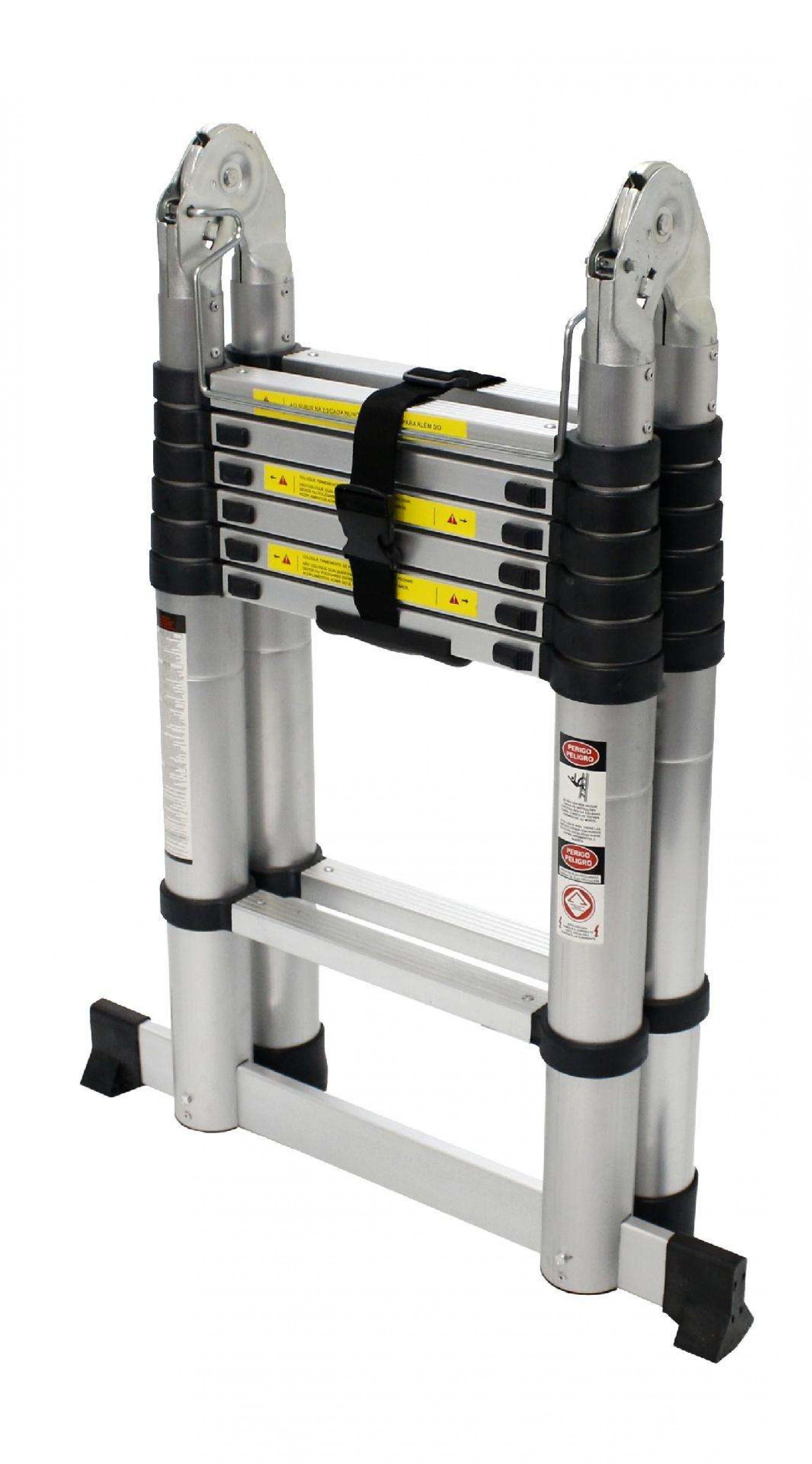 Escada Articulada, Alumínio, 7+7D, 4.4m refª 10059 MADER