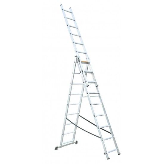 Escada Extens�vel, Alum�nio, 3x12D ref� 10046 MADER