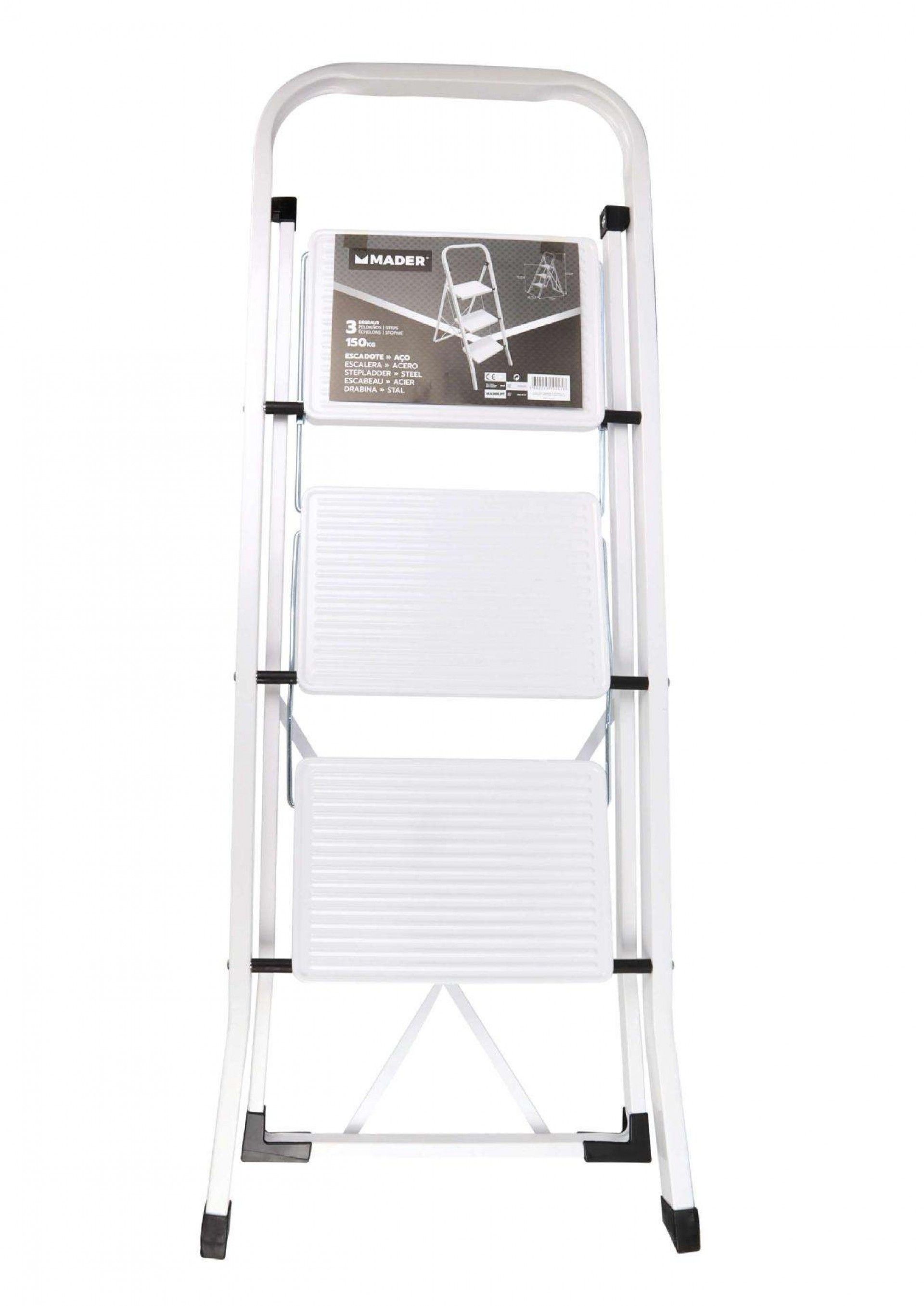 Escadote Aço, 3D, 70cm refª 10041 MADER