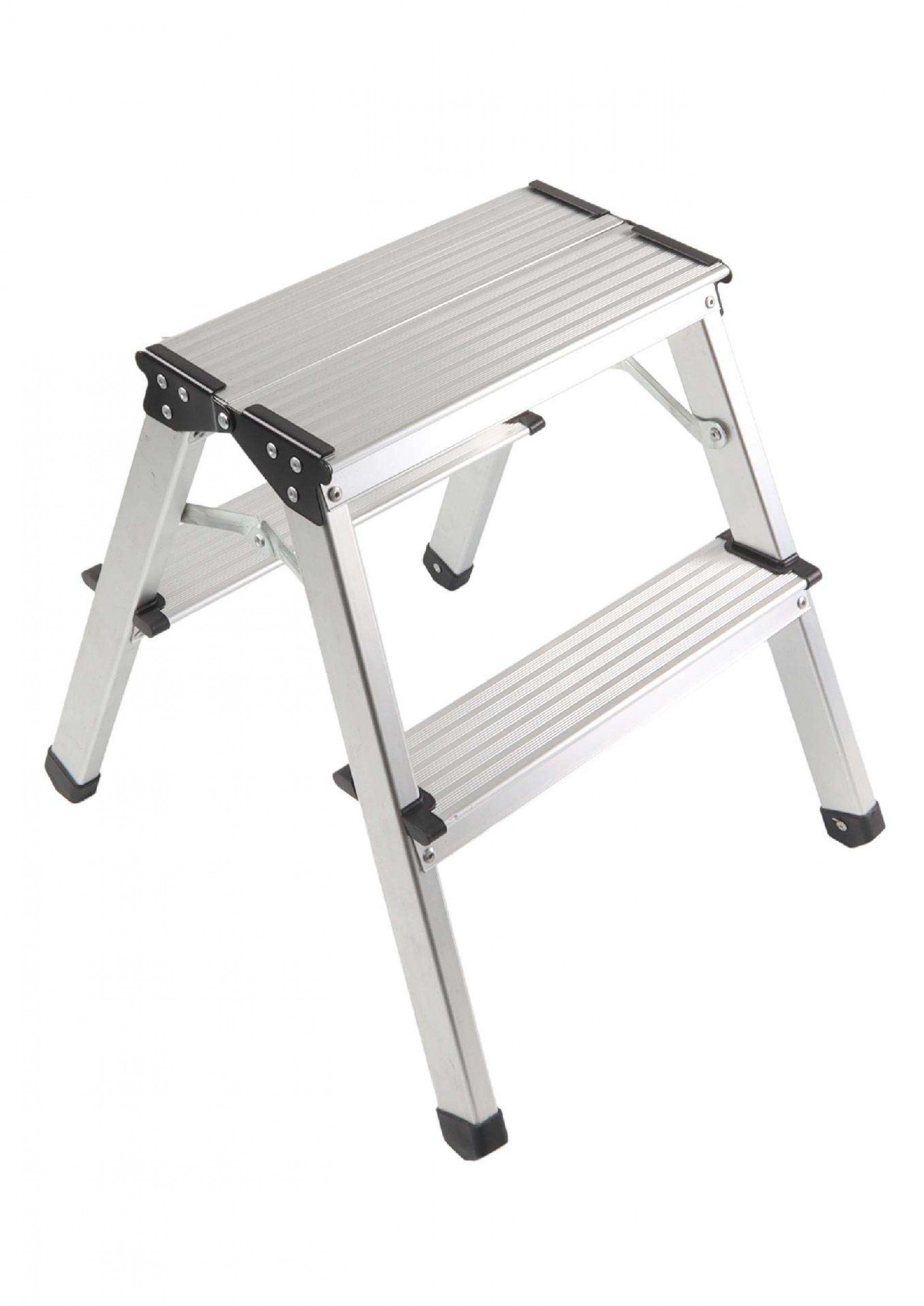 Escada MHW Alumínio 2 Degraus refª 10047 MADER