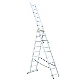 Escada Extens�vel, Alum�nio, 3x12D ref� 10046 MADER