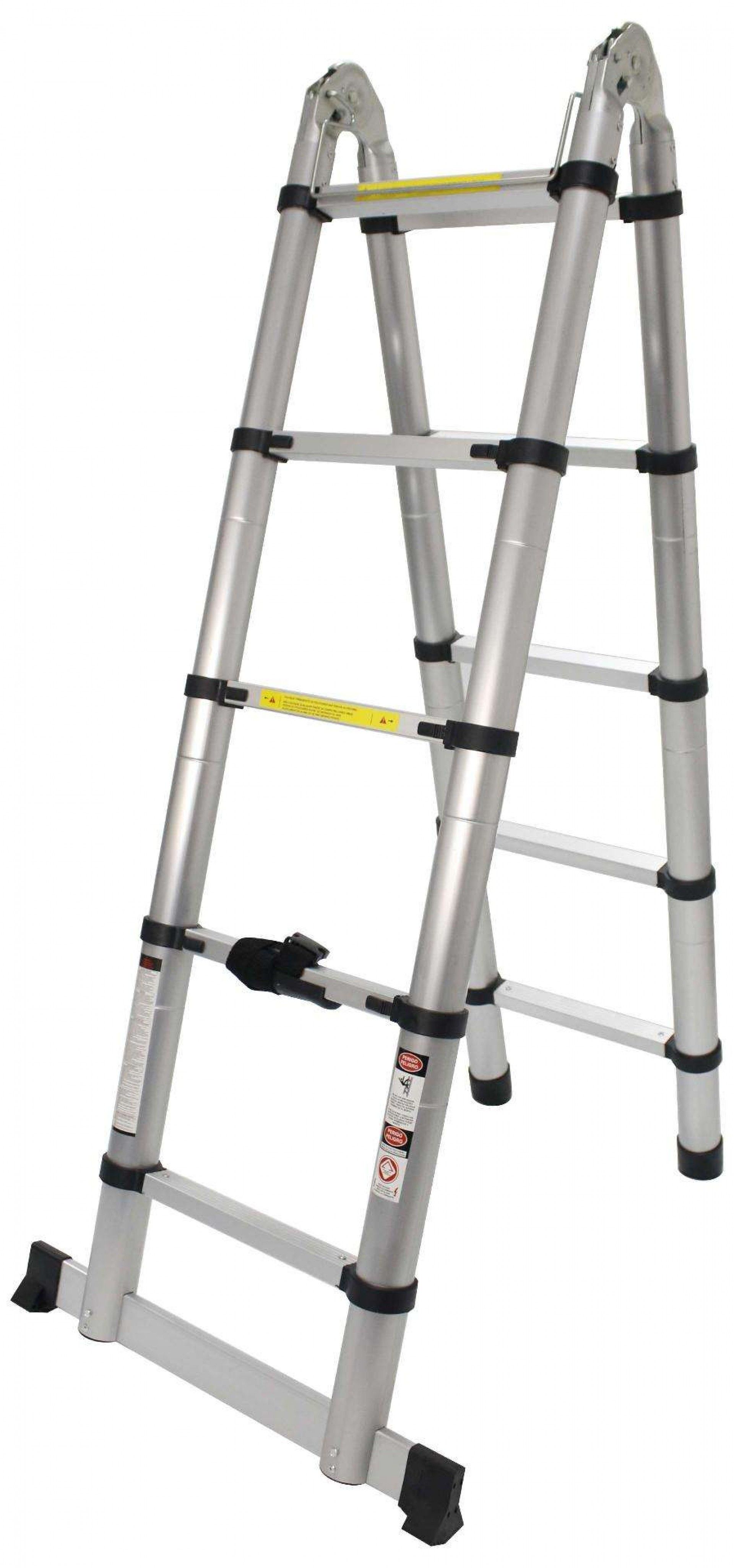 Escada Articulada, Alumínio, 5+5D, 3.16m refª 10057 MADER