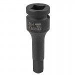 Chave caixa c/bit Hex 1*1/16 Impacto  x 90mm ref 2649011.16 Force