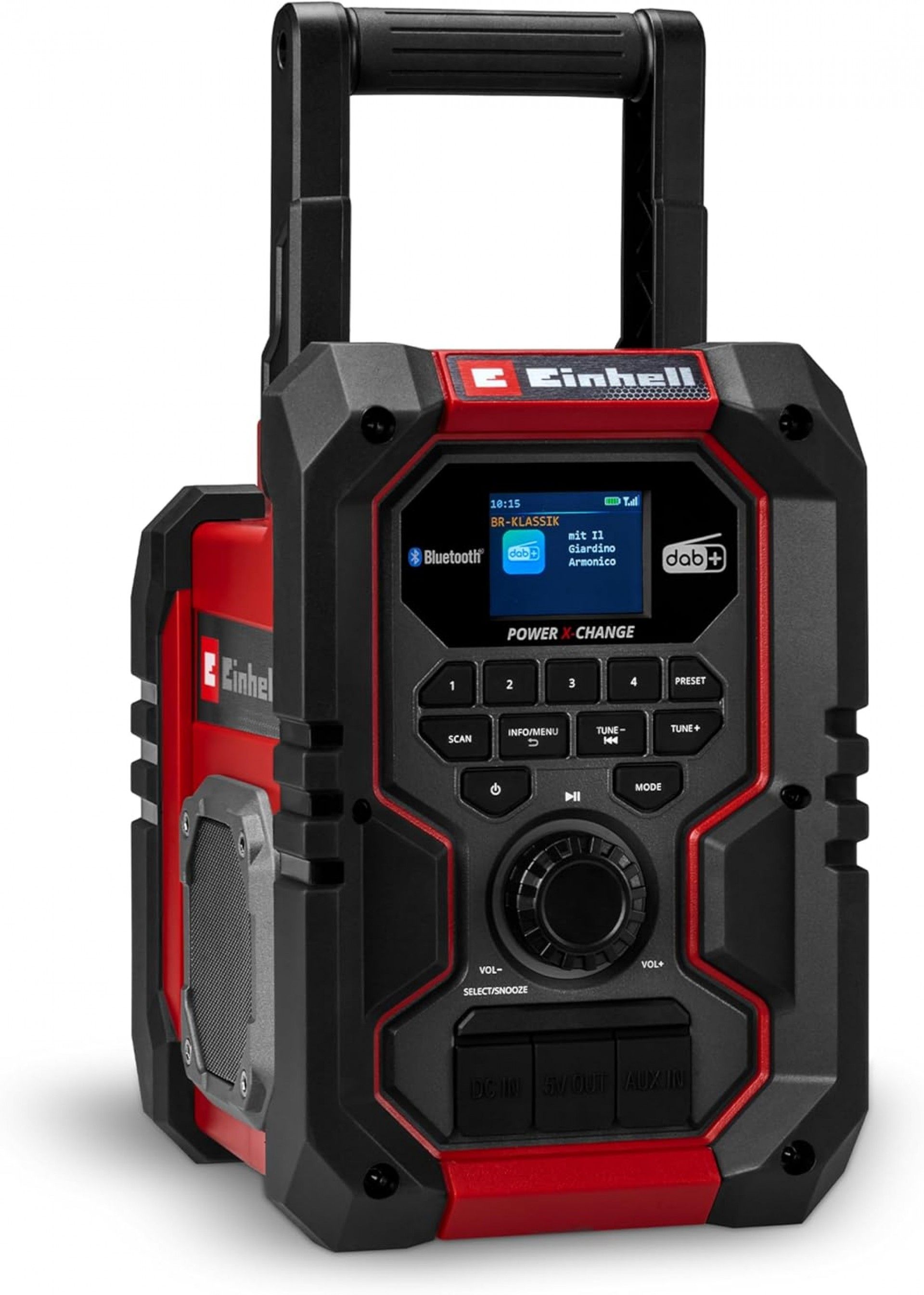 Rádio DAB+FM Bluetooh TE-CR 18 Li-Solo refª 3407995 EINHELL
