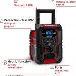 Rdio  DAB+FM Bluetooh TE-CR 18 Li-Solo ref 3407995 EINHELL