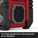 Rdio  DAB+FM Bluetooh TE-CR 18 Li-Solo ref 3407995 EINHELL