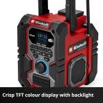 Rdio  DAB+FM Bluetooh TE-CR 18 Li-Solo ref 3407995 EINHELL