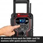 Rdio  DAB+FM Bluetooh TE-CR 18 Li-Solo ref 3407995 EINHELL