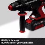 Martelo TE-HD 18/20 Li 1 Bateria 4.0Ah + Mala refª 4514299 EINHELL Martelo TE-HD 18/20 Li 1 Bateria 4.0Ah + Mala refª 4514299 EINHELL