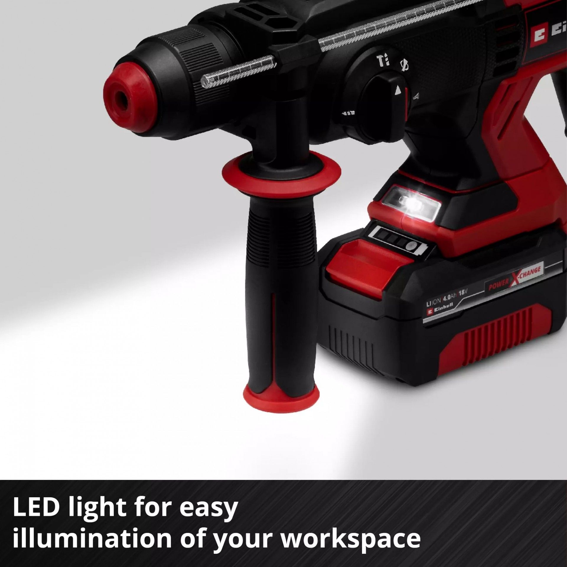 Martelo TE-HD 18/20 Li 1 Bateria 4.0Ah + Mala refª 4514299 EINHELL