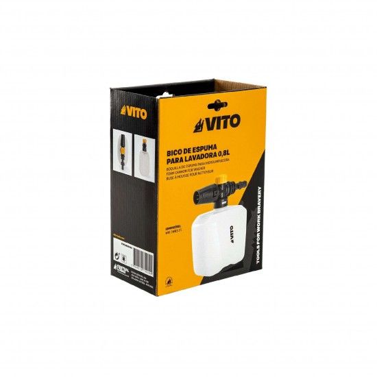 Bico de espuma para lavadora wr1 e wr2lite - 800ml ref. VIMLWR0800 VITO