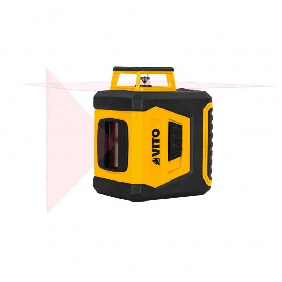 Laser autonivelante de 2 linhas vermelhas - horizontal 360 +  vertical  - 10m ref. VILAPHLV20A VITO