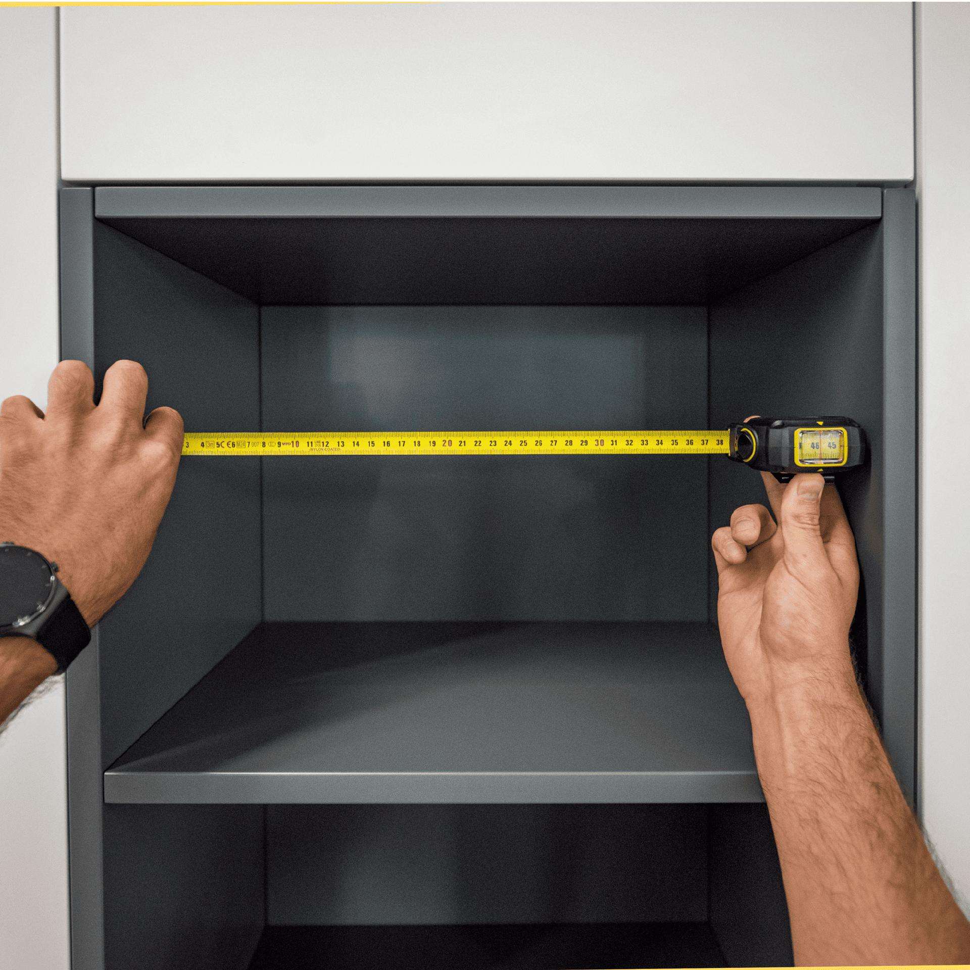 Fita métrica com janela 16mmx3m ref. VIFMJ3 VITO