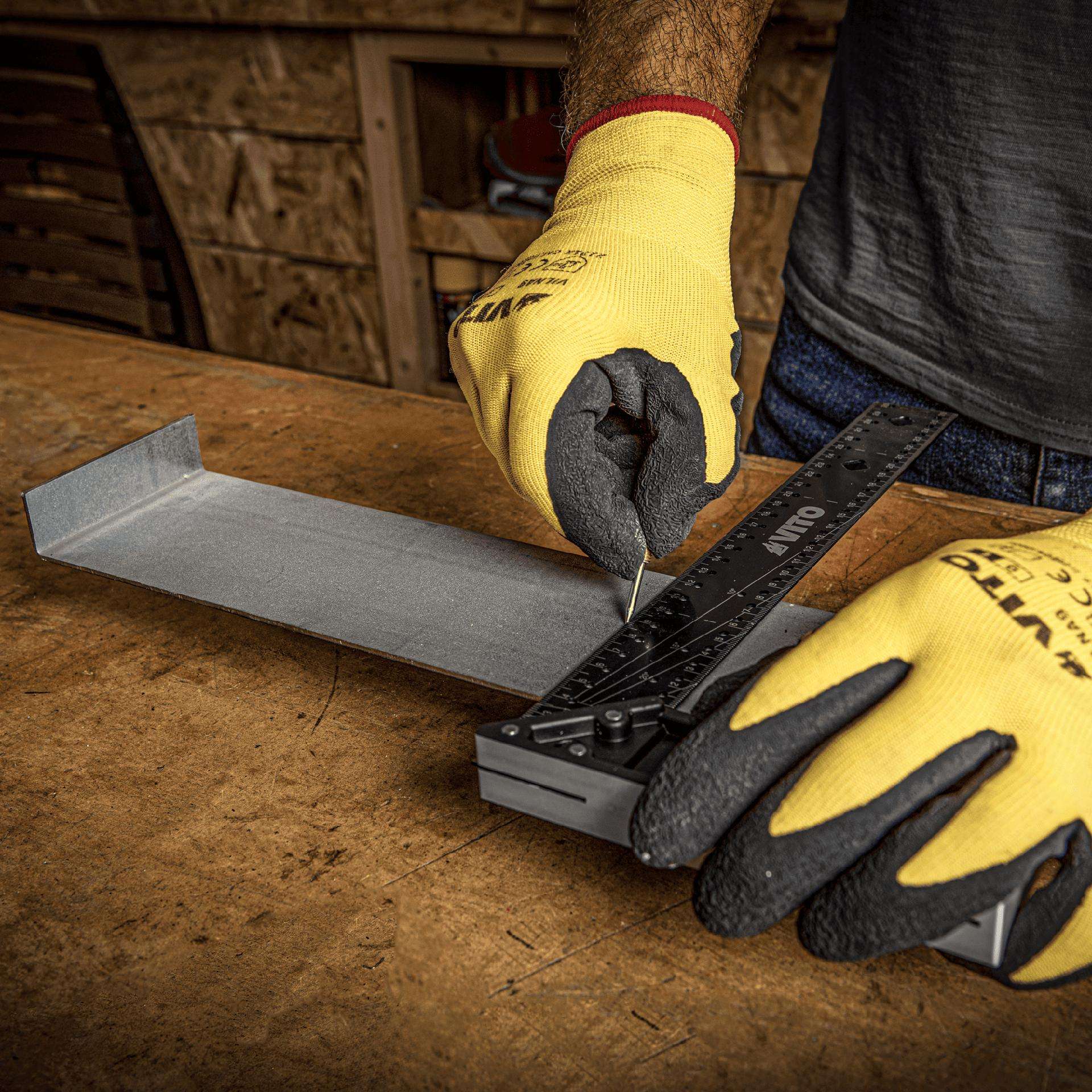 Esquadro universal com riscador 300mm ref. VIEUR300 VITO