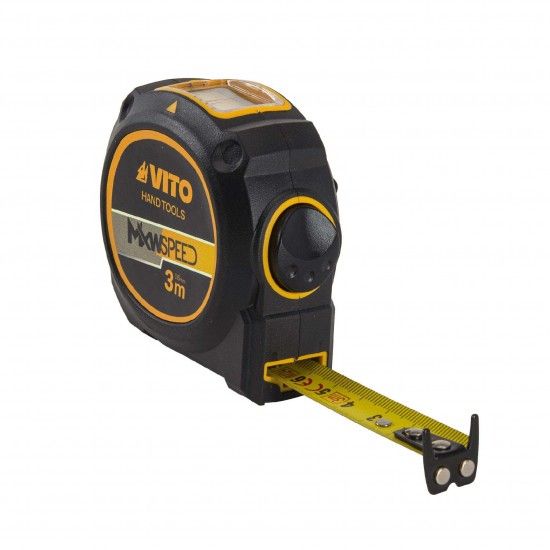 Fita mtrica com janela 16mmx3m ref. VIFMJ3 VITO