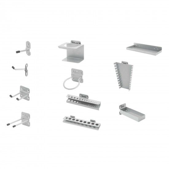 Cj. 110 ganchos para armrio de garagem ref. VIAGG110 VITO