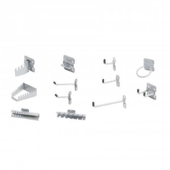 Cj. 28 ganchos para armrio de garagem ref. VIAGG28 VITO