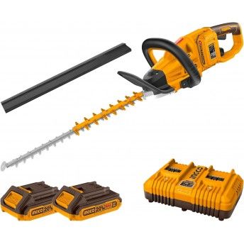 Corta Sebes 40V Brushless + 2 Bat 2A + Carregador Duplo  ref CHTLI400282 IngCo