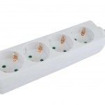 Extensão Elétrica, Branca, 4 Tomadas, 1.5m, 3G x 1.5mm² refª 89335 MADER Extensão Elétrica, Branca, 4 Tomadas, 1.5m, 3G x 1.5mm² refª 89335 MADER