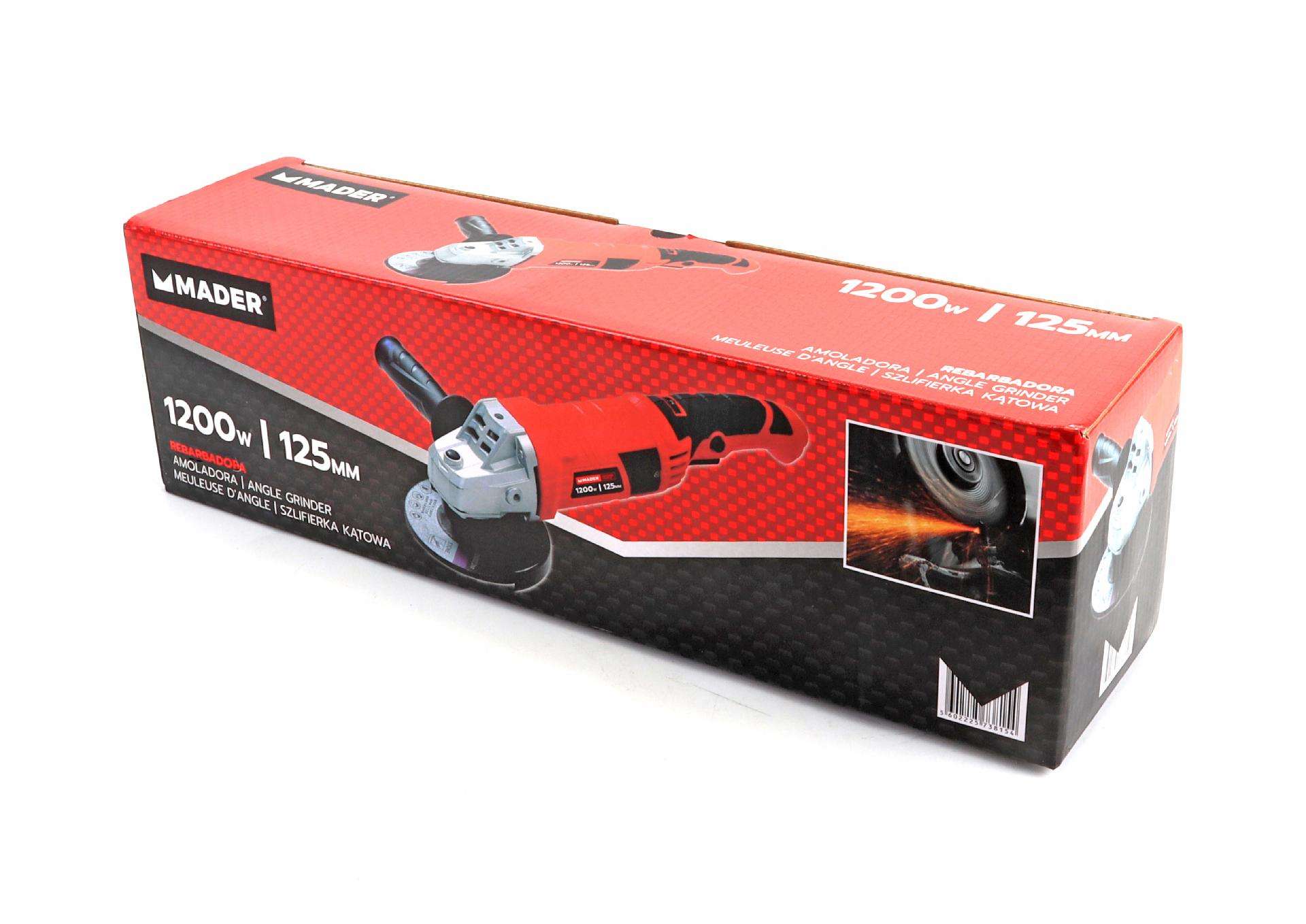 Rebarbadora, 125mm, 1200W refª 73815 MADER