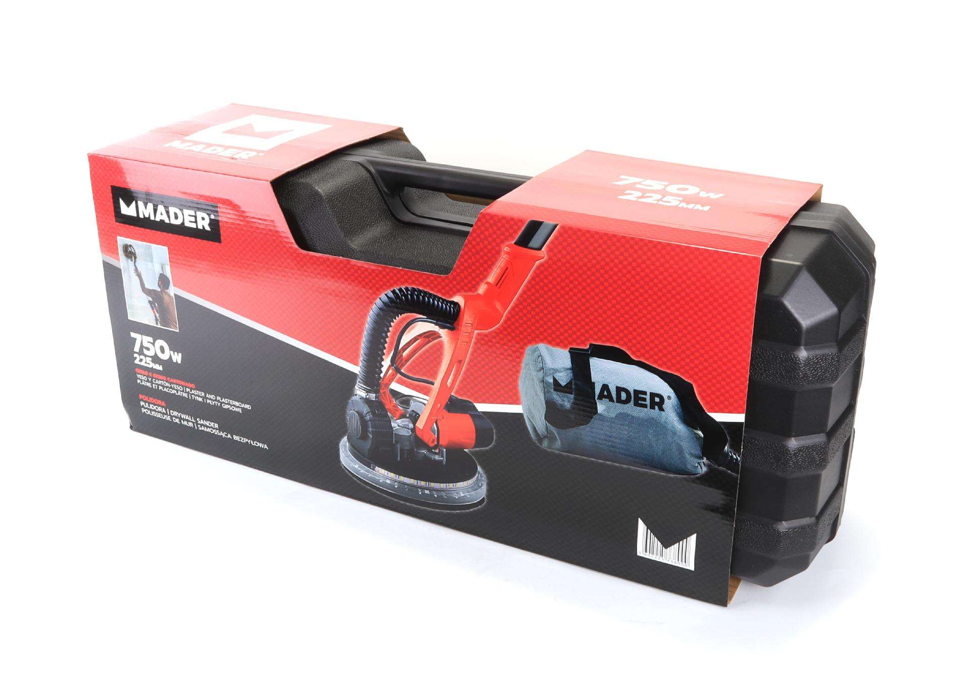 Lixadora tectos (girafa) 750W, 225mm, Led refª 73800 MADER