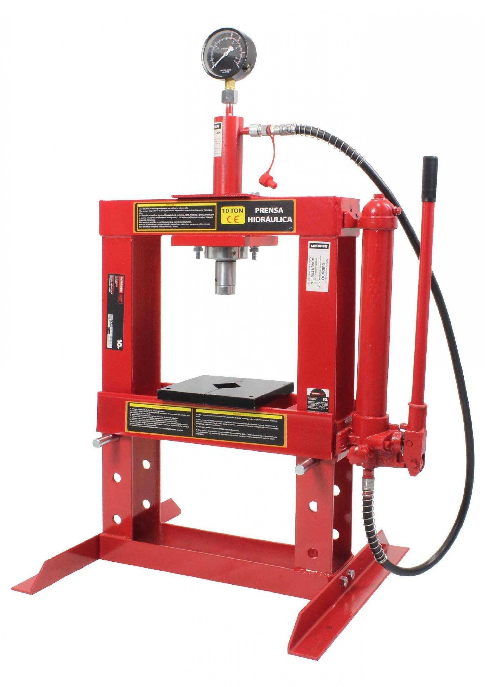 Manómetro, para Prensa 10T (63566) refª 56824 MADER