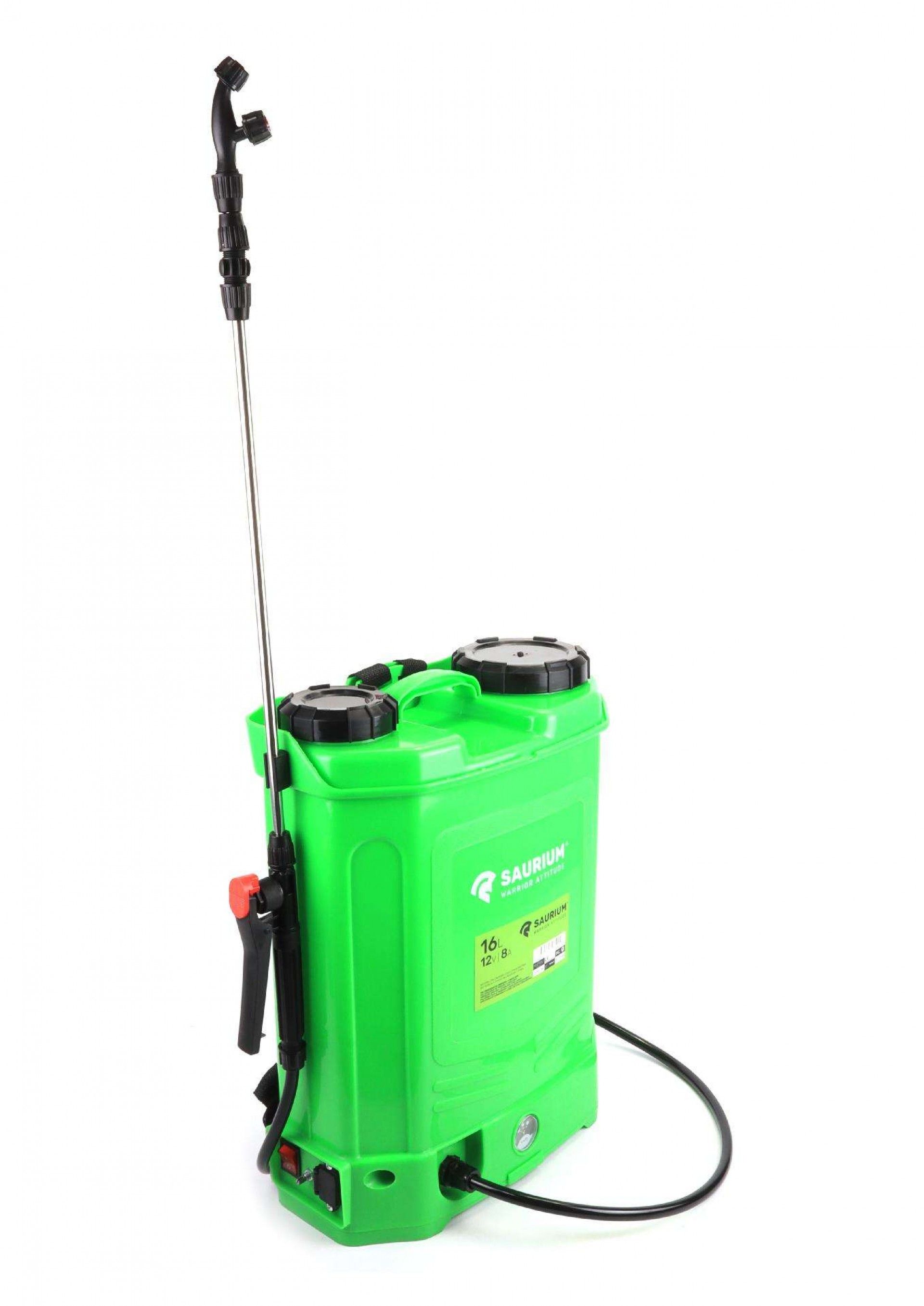 Pulverizador, Bateria Lítio, 16L, Mochila, 0.45MPa refª 48529 SAURIUM