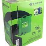Pulverizador, Bateria Ltio, 16L, Mochila, 0.45MPa  ref 48529 SAURIUM
