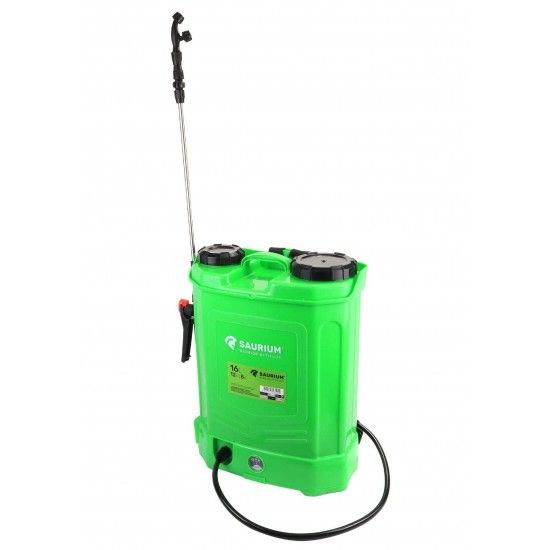 Pulverizador, Bateria Lítio, 16L, Mochila, 0.45MPa  refª 48529 SAURIUM Pulverizador, Bateria Lítio, 16L, Mochila, 0.45MPa  refª 48529 SAURIUM