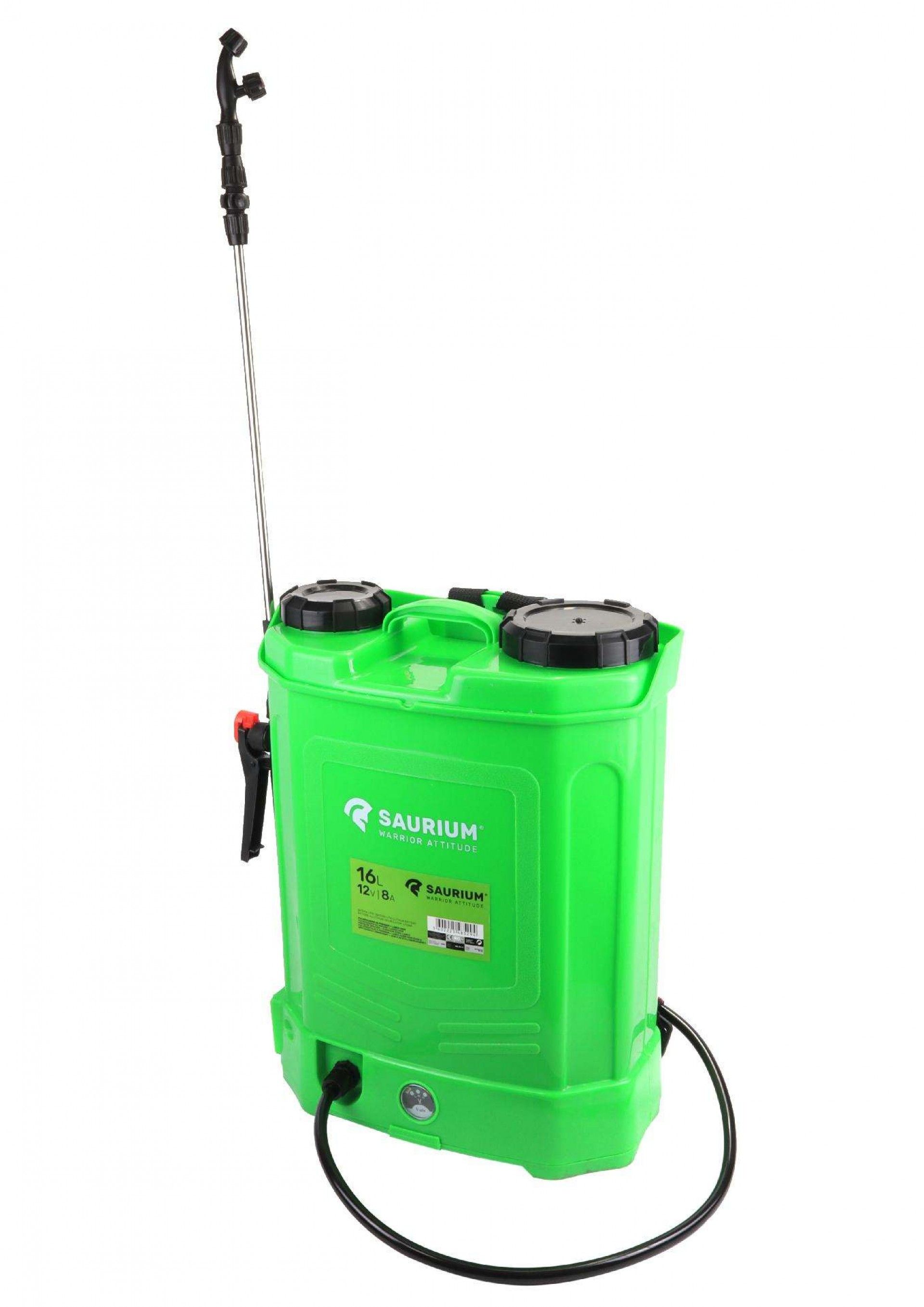 Pulverizador, Bateria Lítio, 16L, Mochila, 0.45MPa refª 48529 SAURIUM