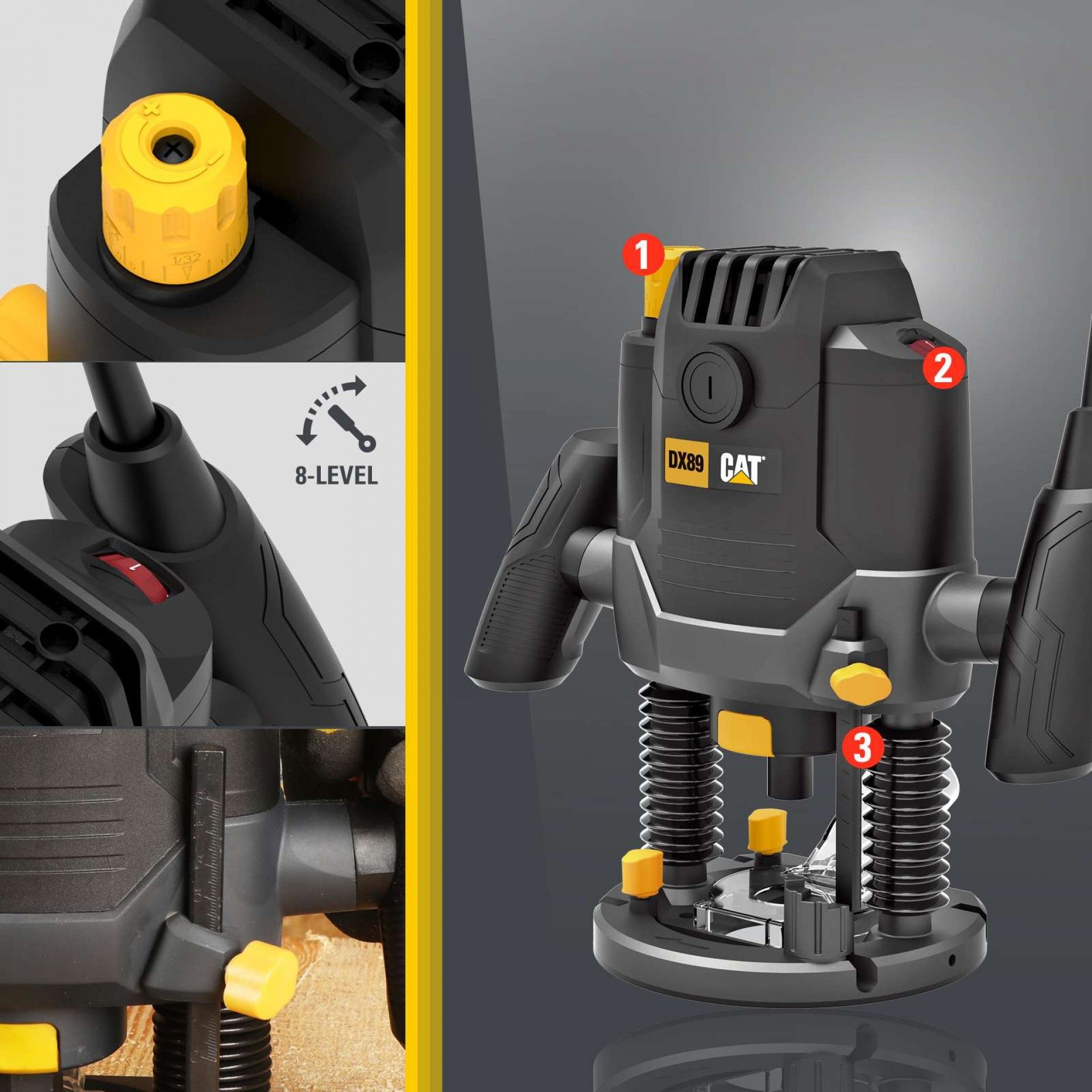 Tupia 60mm - 2100W refª DX89 CAT