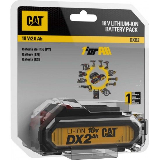 Bateria 18V 2.0Ah Li-ion ref� DXB2 CAT