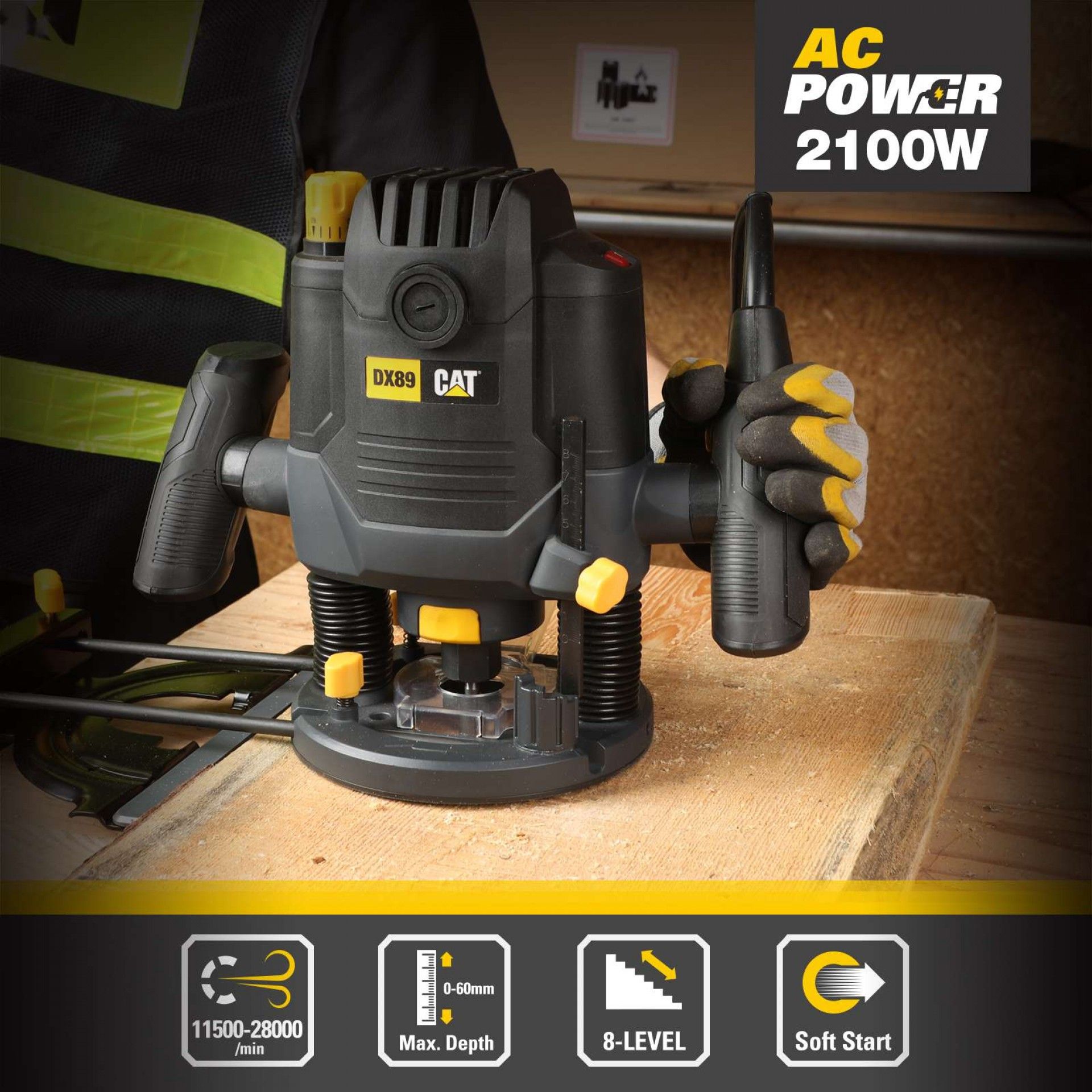 Tupia 60mm - 2100W refª DX89 CAT