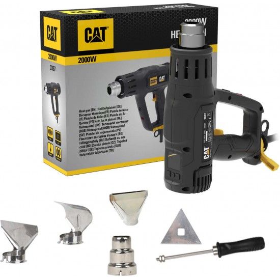 Pistola de Ar Quente 2000W refª DX87 CAT Pistola de Ar Quente 2000W refª DX87 CAT