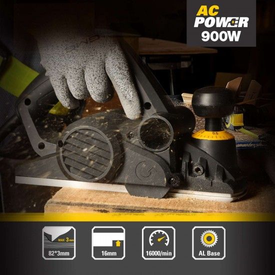 Plaina El�trica 3mm - 900W ref� DX86 CAT