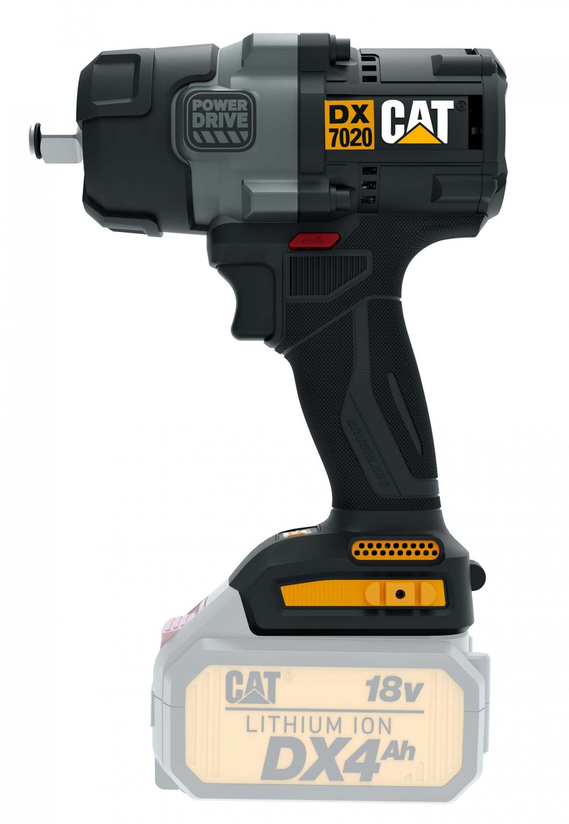 Chave de Impacto 18V 880N.m s/bateria refª DX7020B CAT