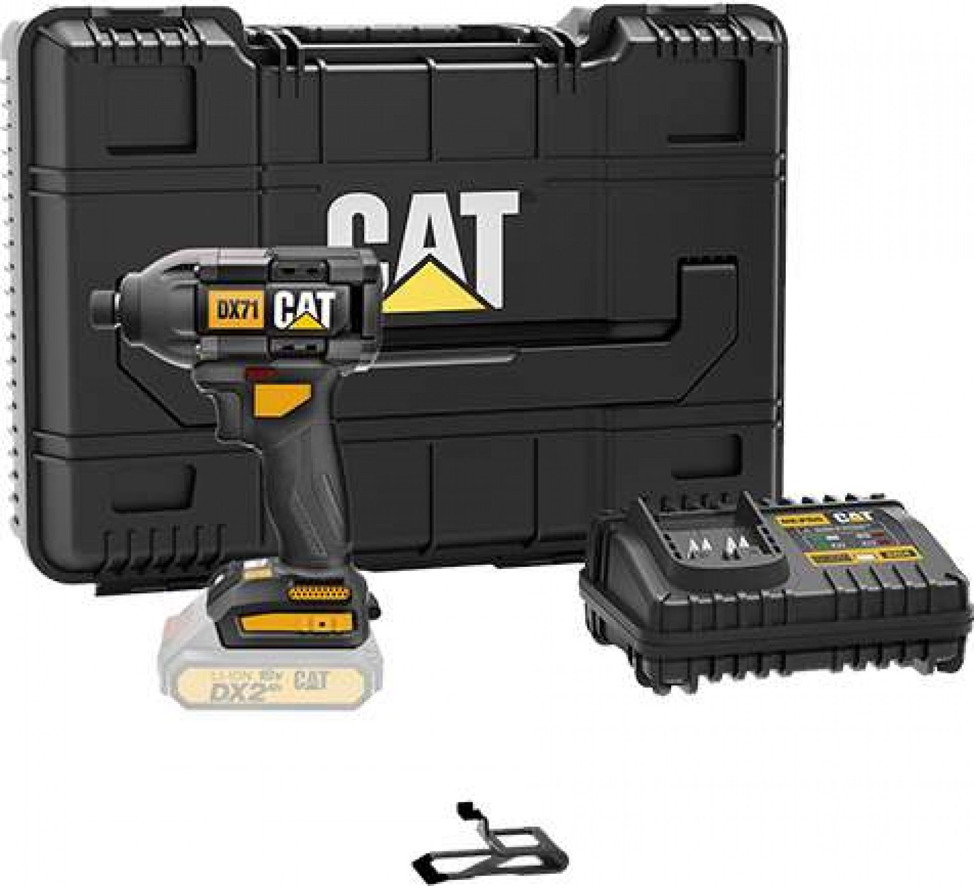 Aparafusadora c/percussão 18V 215N.m s/bateria refª DX71B CAT