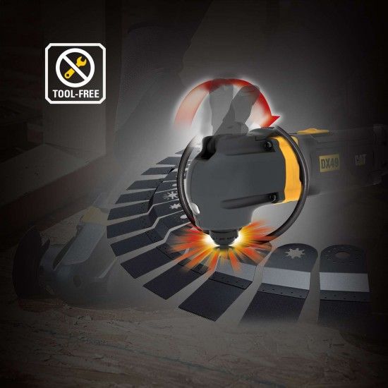 Multifunções Oscilante SDS 350W com 14 acessórios refª DX49 CAT Multifunções Oscilante SDS 350W com 14 acessórios refª DX49 CAT