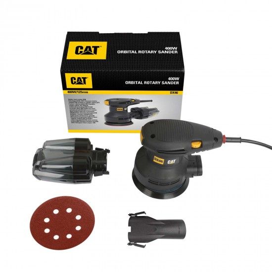 Lixadora Orbital 125mm - 400W refª DX46 CAT Lixadora Orbital 125mm - 400W refª DX46 CAT