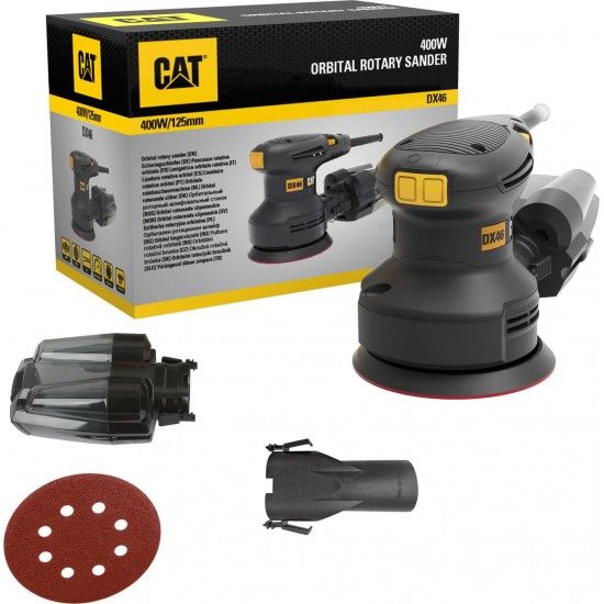 Lixadora Orbital 125mm - 400W refª DX46 CAT Lixadora Orbital 125mm - 400W refª DX46 CAT