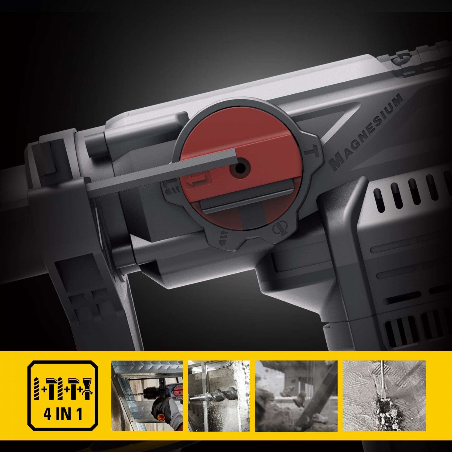 Martelo combinado SDS-Plus 32mm - 1500W refª DX27 CAT