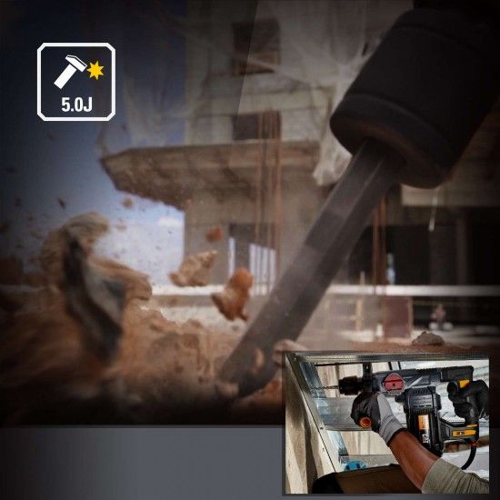 Martelo combinado SDS-Plus 32mm - 1500W ref� DX27 CAT