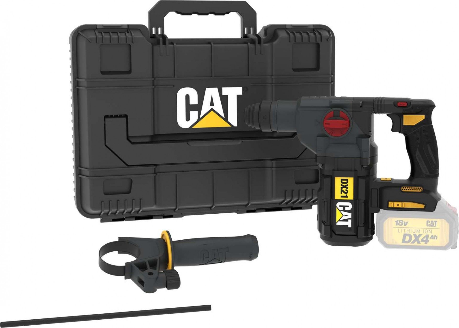 Martelo Perfurador SDS 18V- 5 funções s/bateria refª DX21B CAT