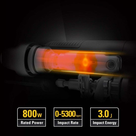 Martelo Perfurador SDS-Plus 26mm - 800W ref� DX26 CAT