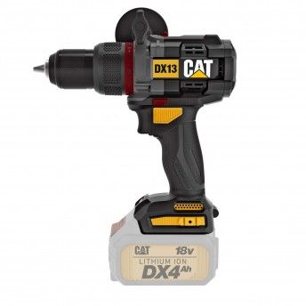 Aparafusadora c/percusso 18V Brushless 13mm - 80N.m - sem bateria ref DX13B CAT